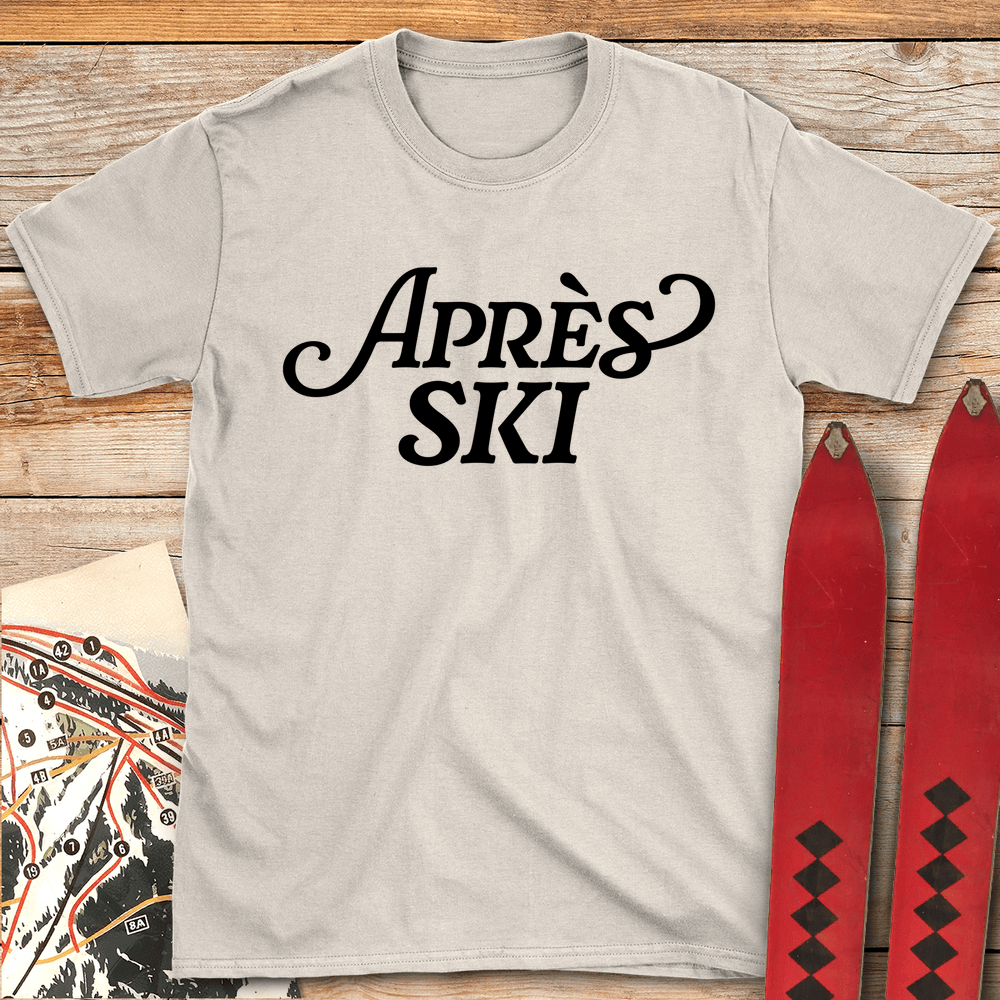 83 Apre S Ski Calligraphy White - Natural