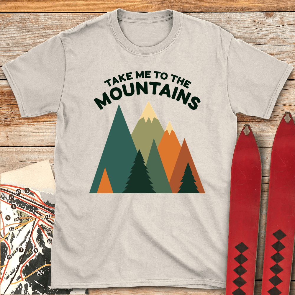 160 Take Me To The Mountains White - Natural