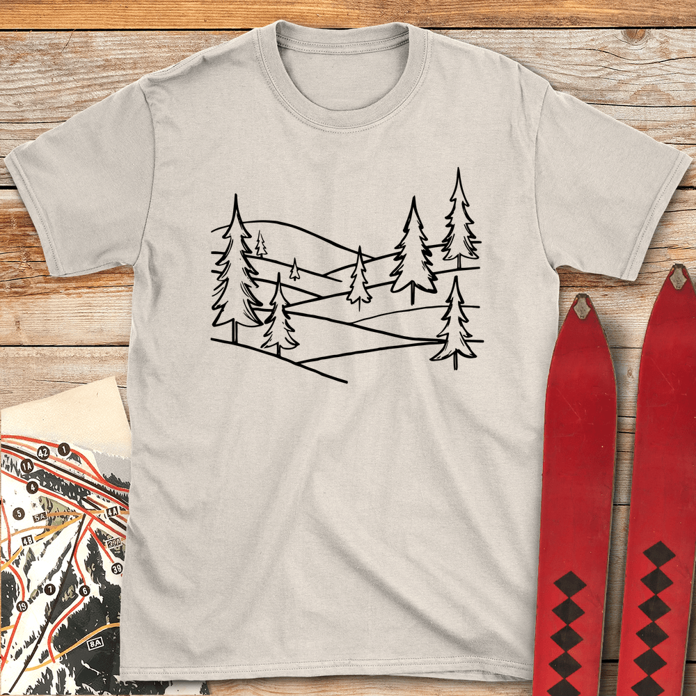 60 Alpine Hills White - Natural