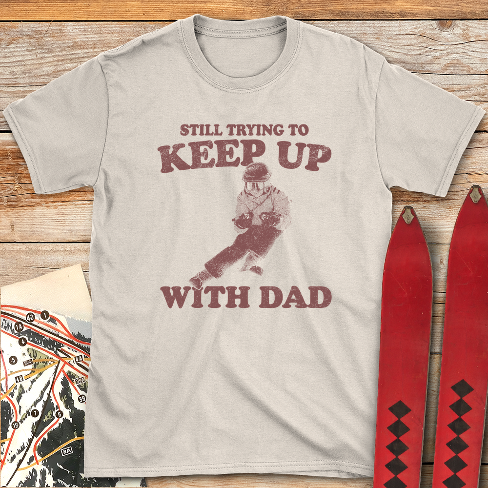 996 Keep Up With Dad White - Natural