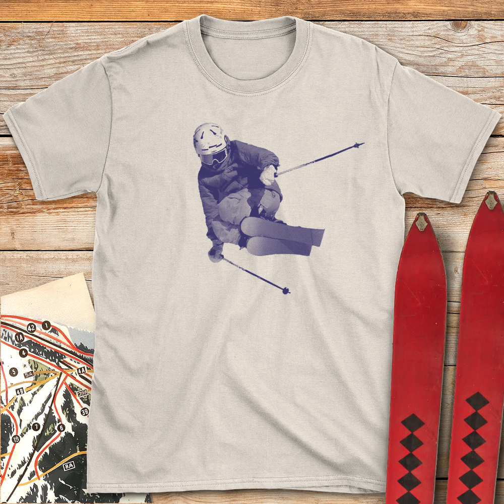 1055 Bitmap Ski Style White - Natural