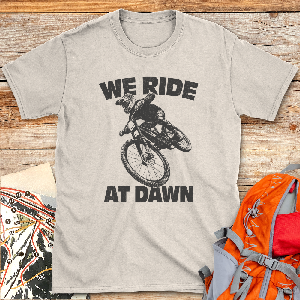 1186 We Ride At Dawn Bike White - Natural