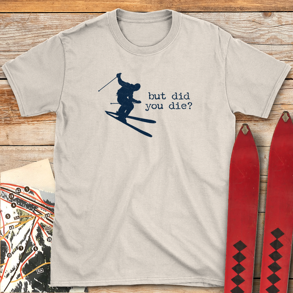 1203 Did You Die Ski White - Natural