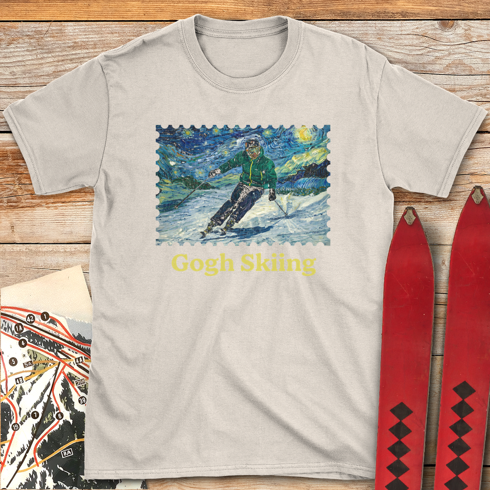 1237 Gogh Skiing - Natural