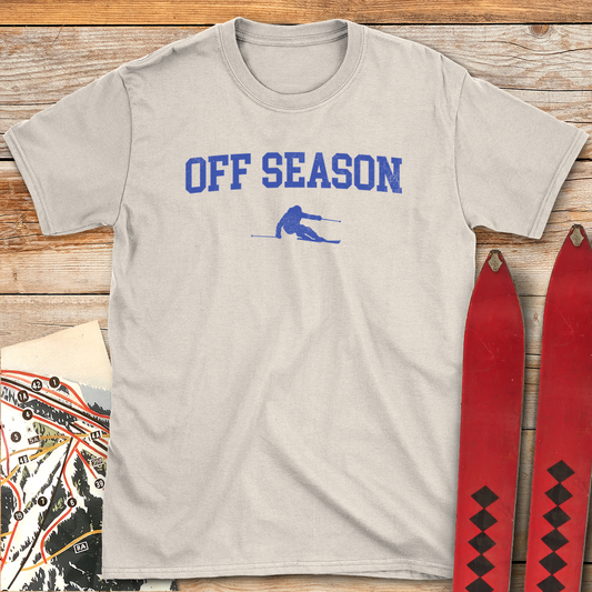 1271 Off Season Skier White - Natural