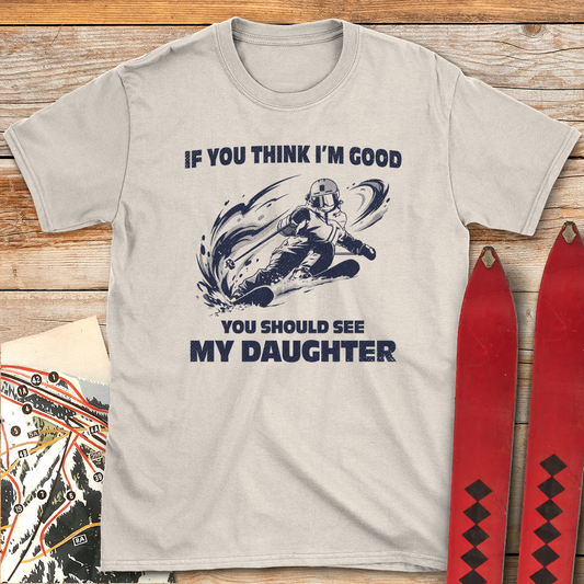 1294 See My Daughter Ski White - Natural