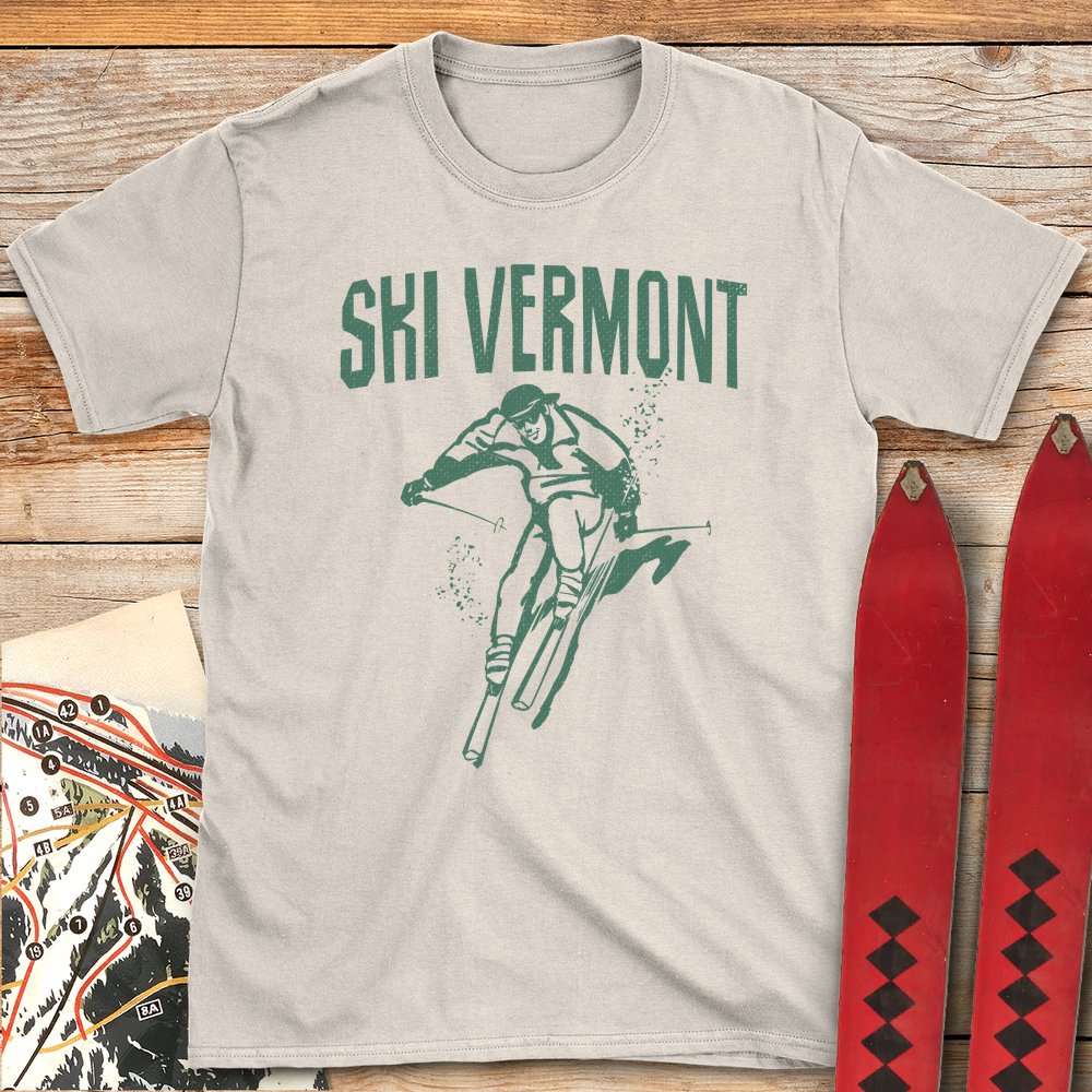 1379 Ski Vermont White - Natural