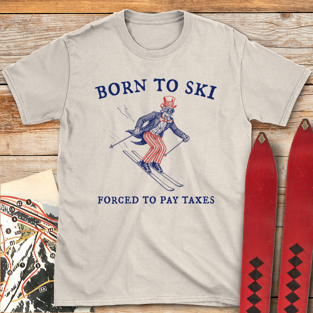 1386 Ski Tax White - Natural