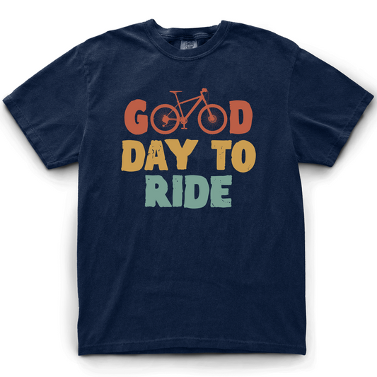 Good Day 2 Ride T-Shirt - Navy