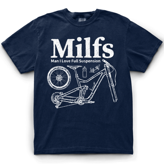 Full Suspension T-Shirt - Navy