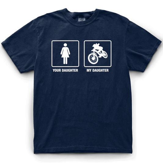 Daughter Bikes T-Shirt - Navy