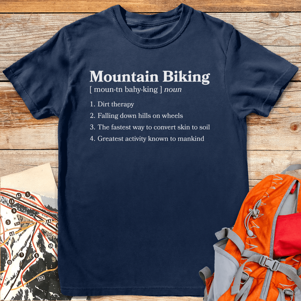 Definition Of Mtn Biking - Navy