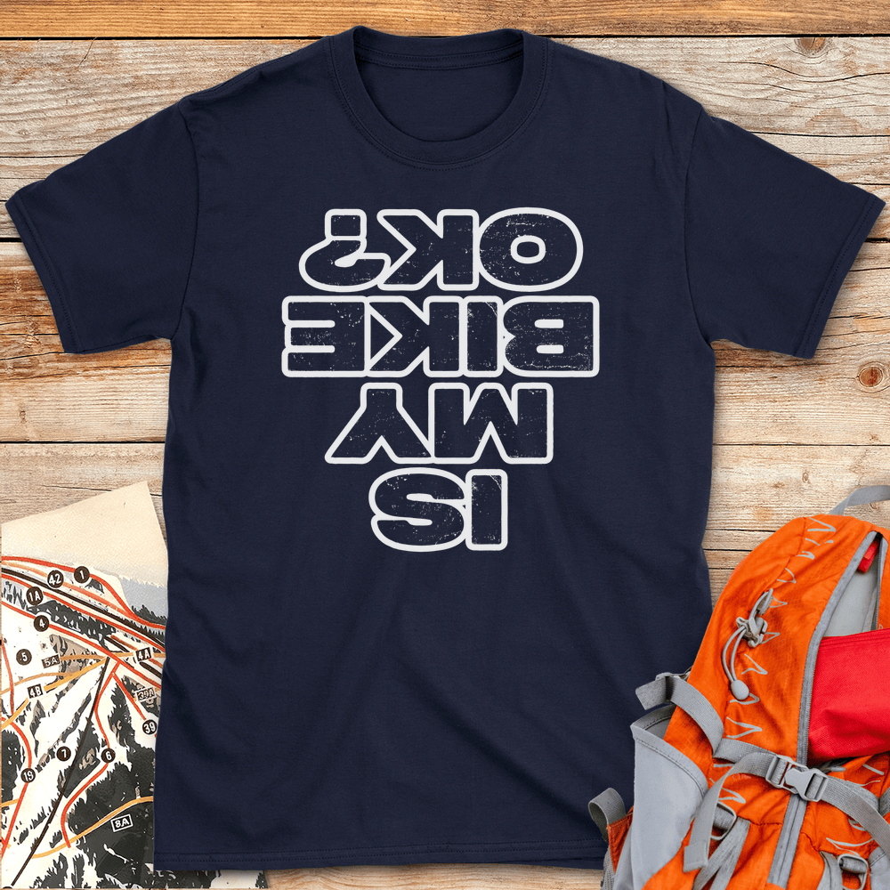389 Is My Bike Ok White - Navy
