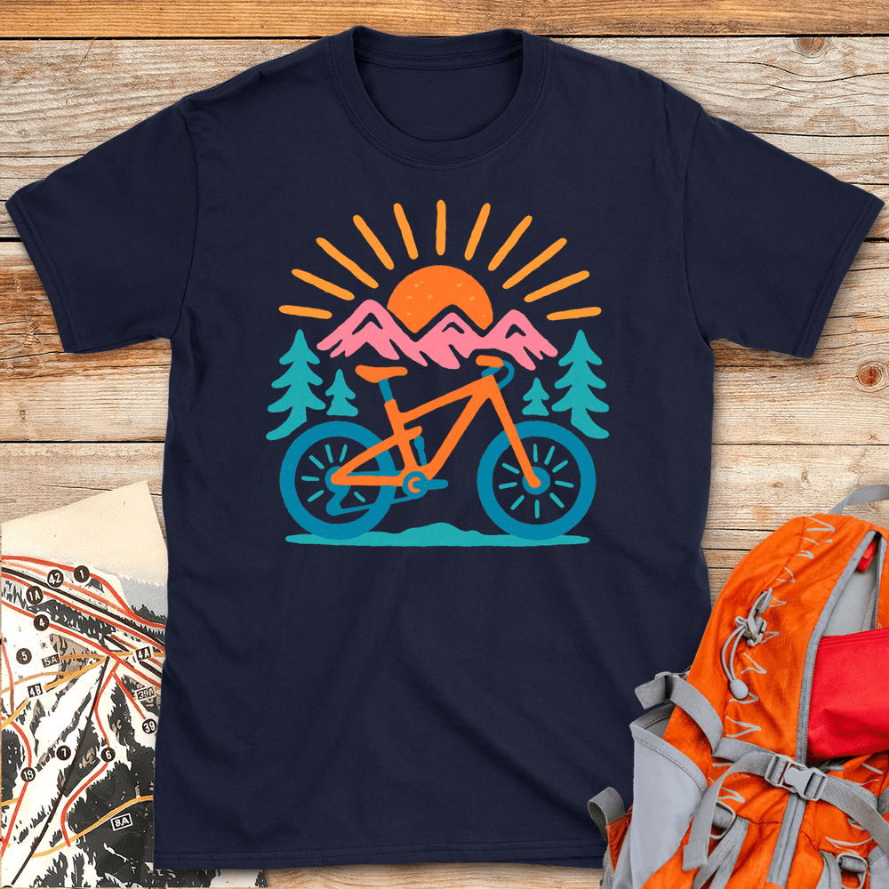 Pastel Pedaling - Navy