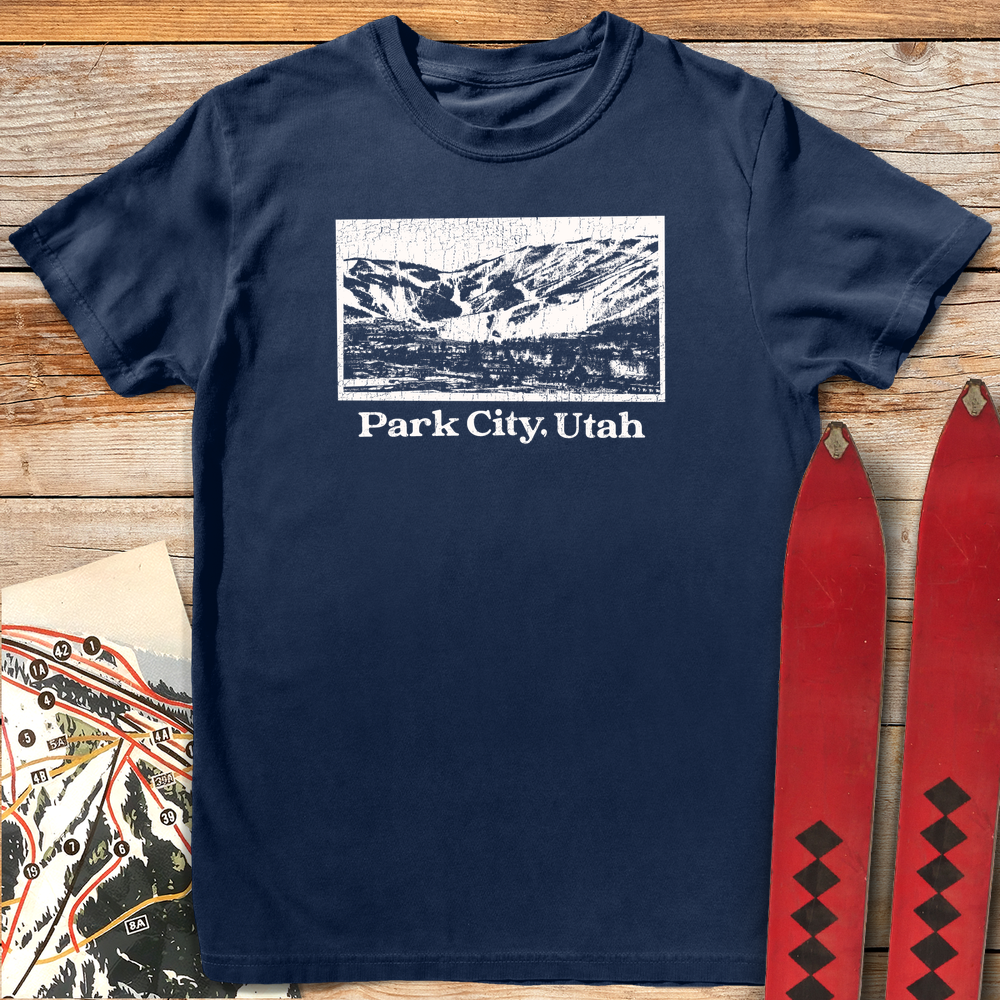 520 Park City White - Navy