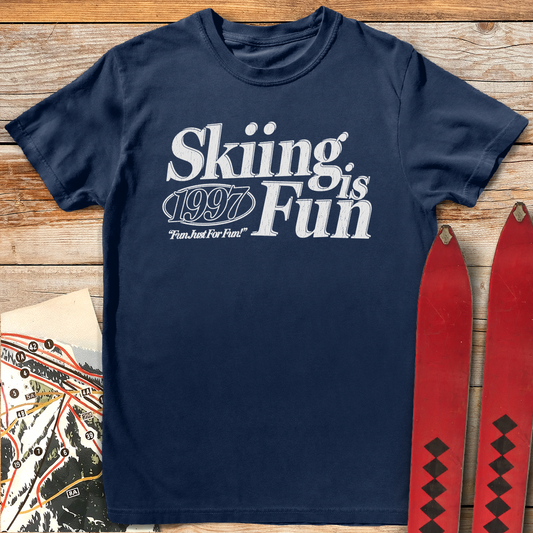 534 Ski Fun 97 White - Navy