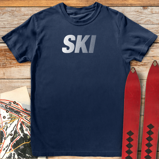 555 Faded Ski White - Navy