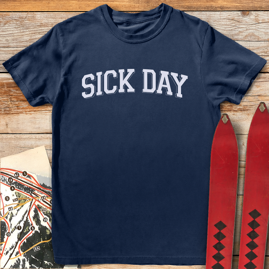 585 Sick Day White - Navy