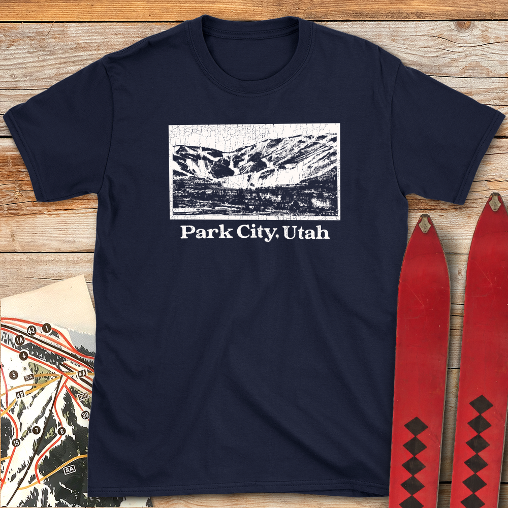 520 Park City White - Navy