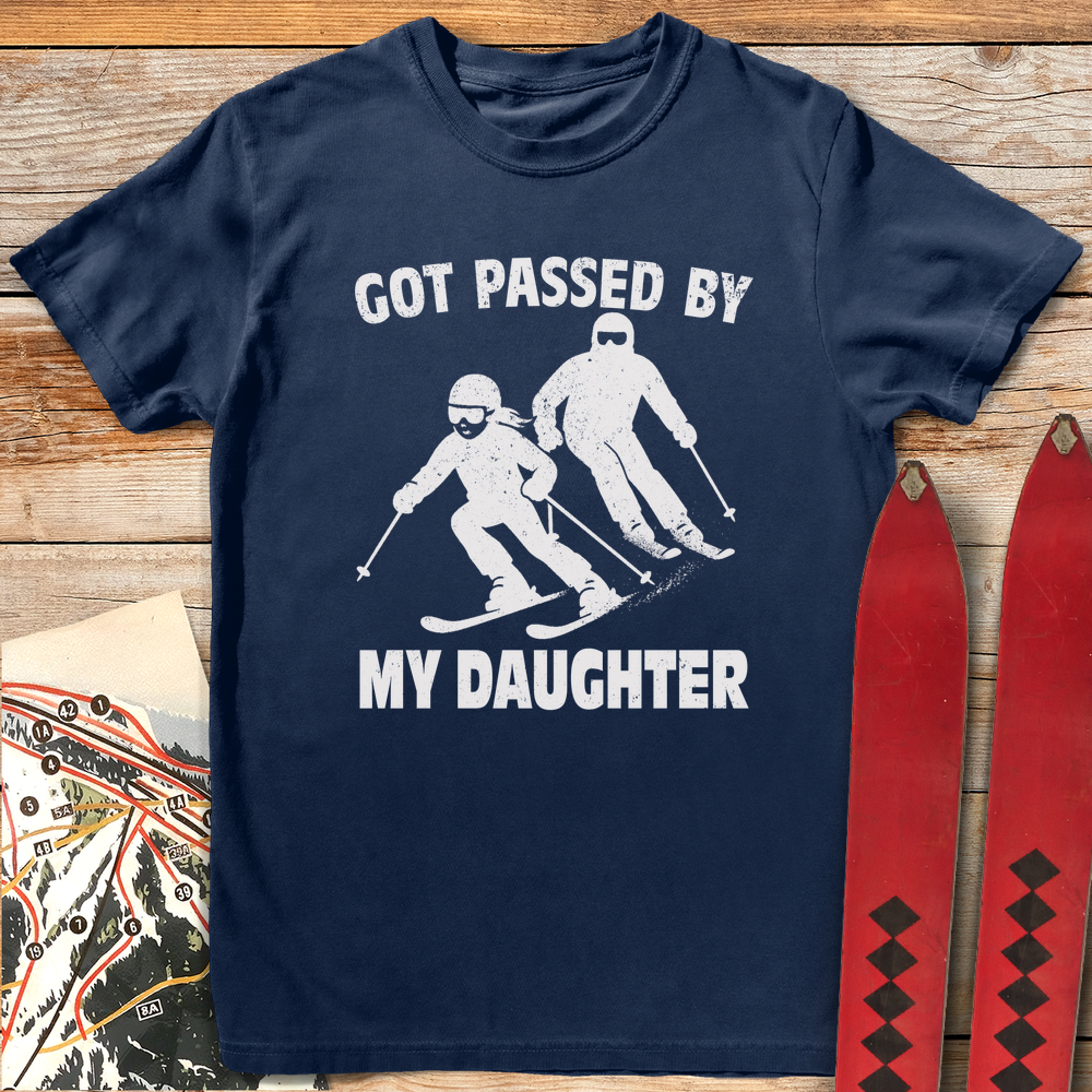 621 Passed By Daughter White - Navy