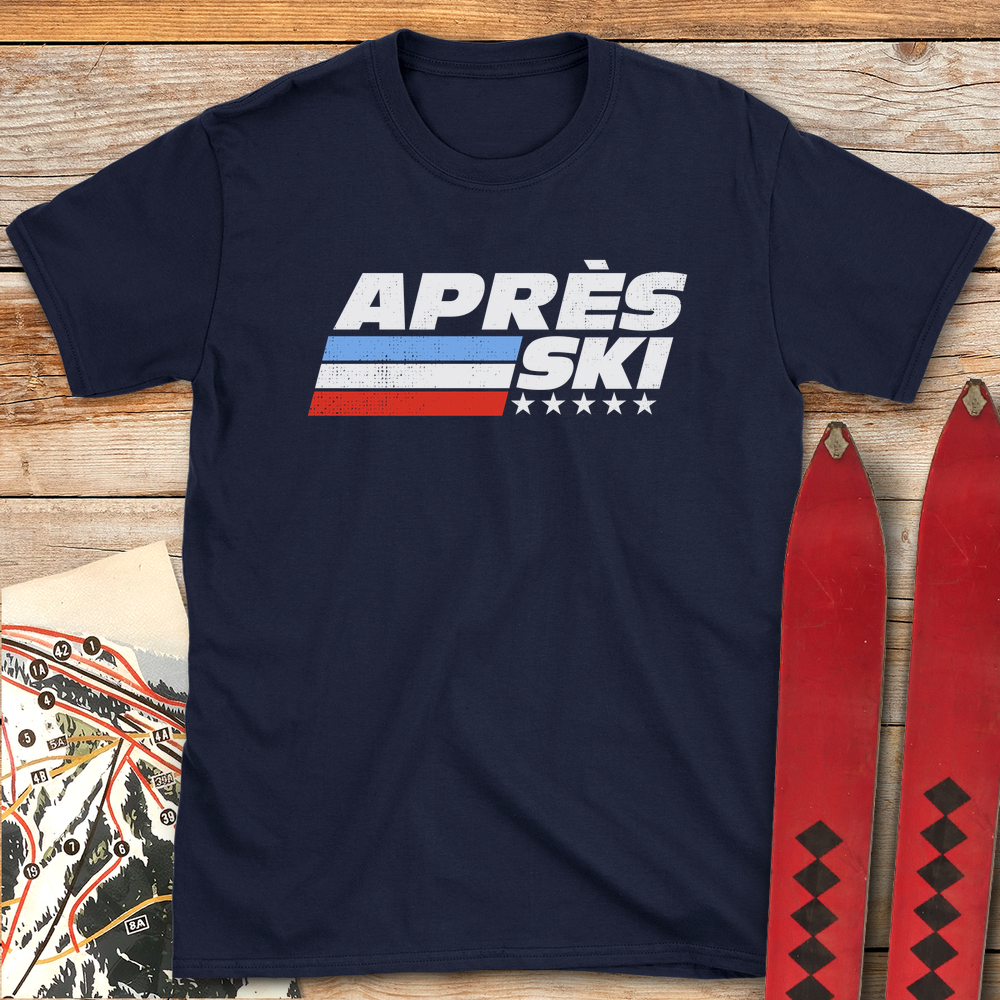 639 Apre S Ski Stars White - Navy