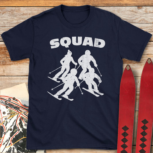 658 Family Squad White - Navy
