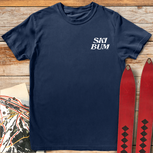 688 Pocket Ski Bum White - Navy