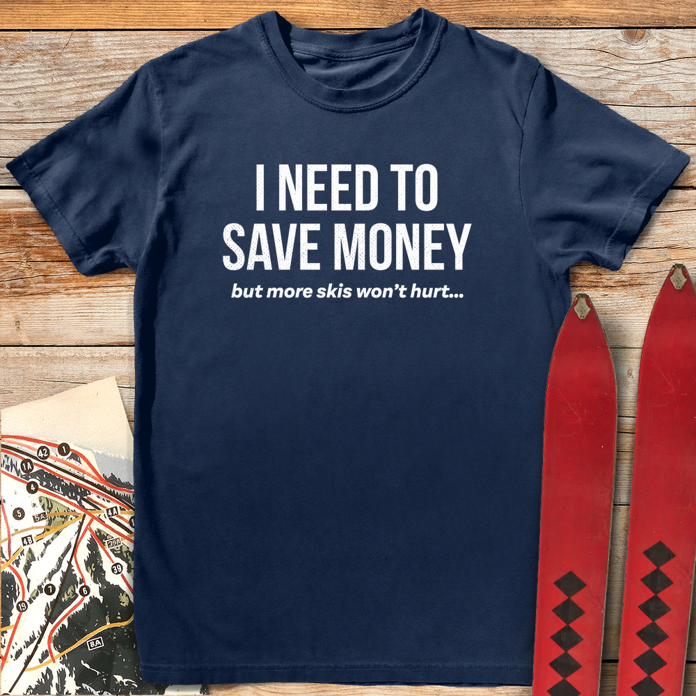 697 Save More Money White - Navy