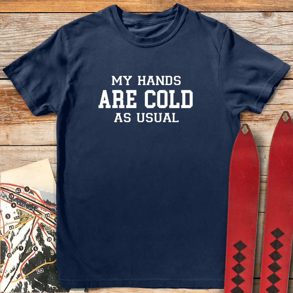 705 Cold As Usual White - Navy