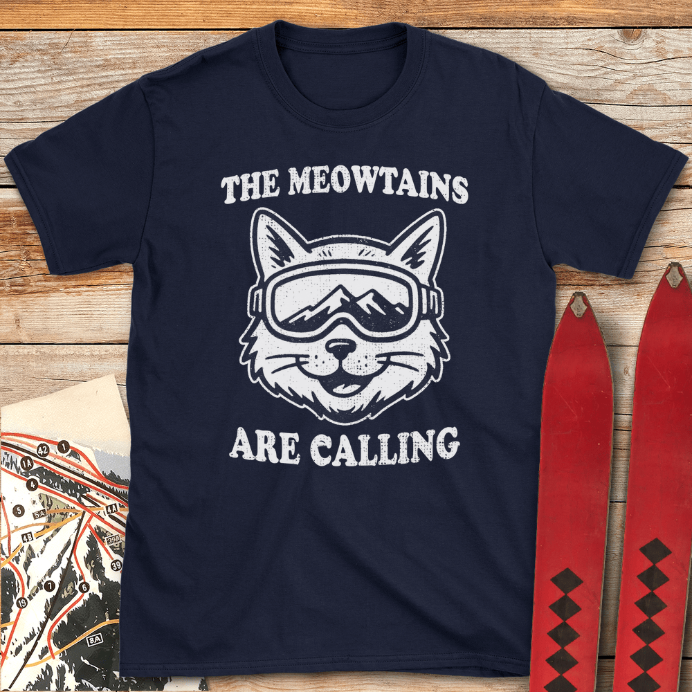 716 Meow Cat White - Navy