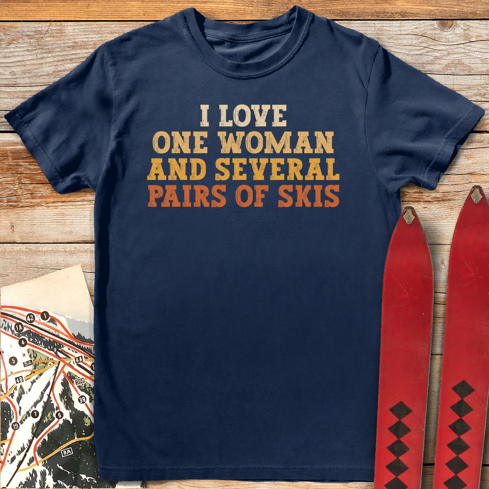 750 Love One Woman White - Navy
