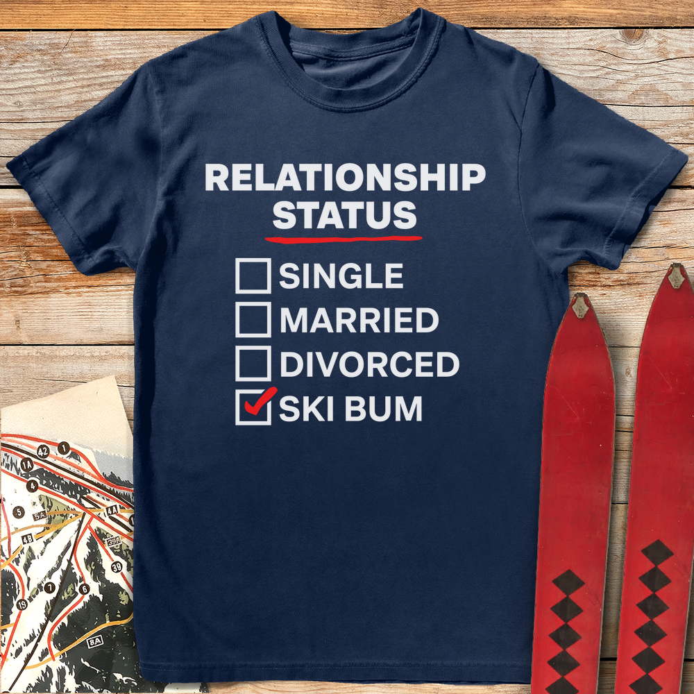 741 Relationship Status White - Navy