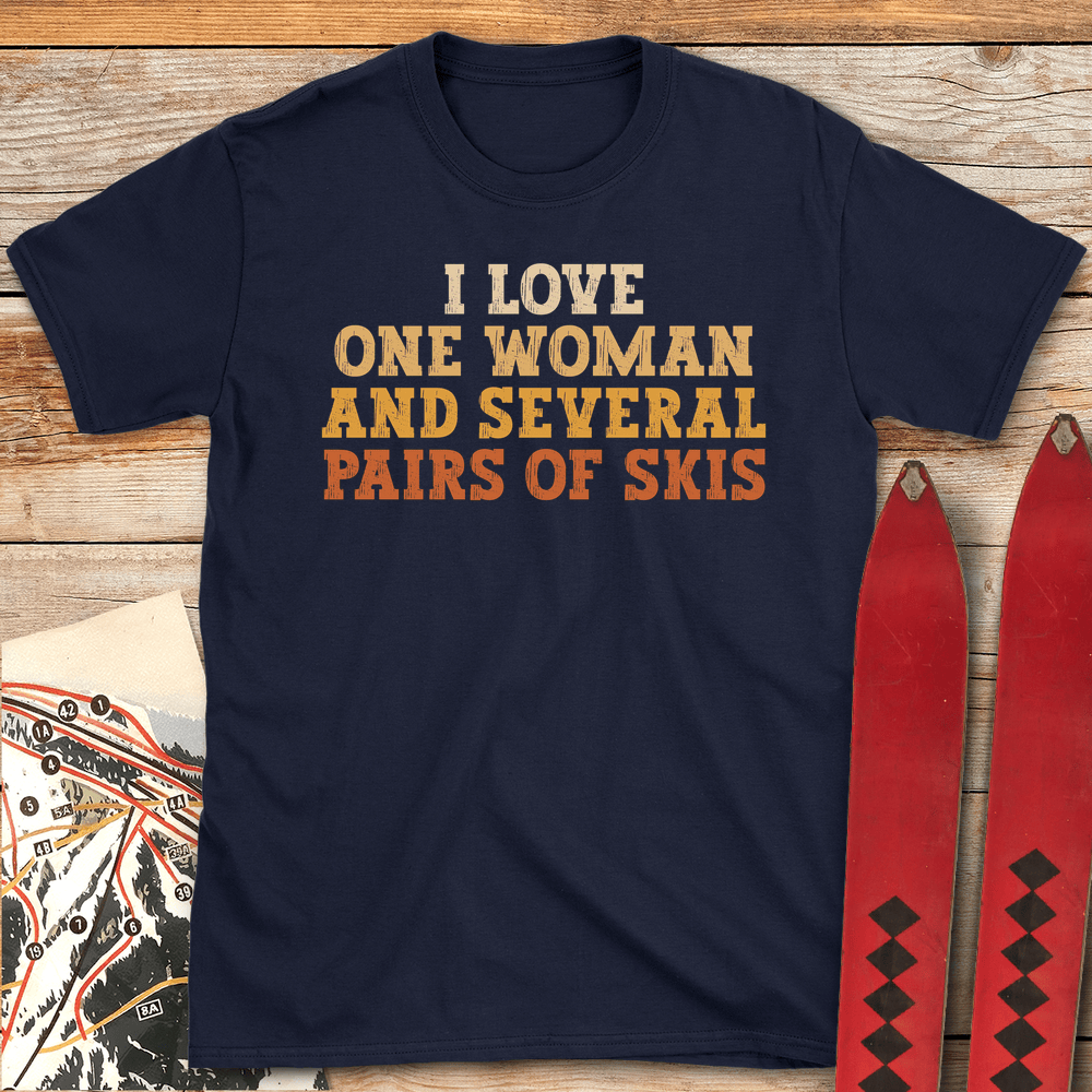 750 Love One Woman White - Navy