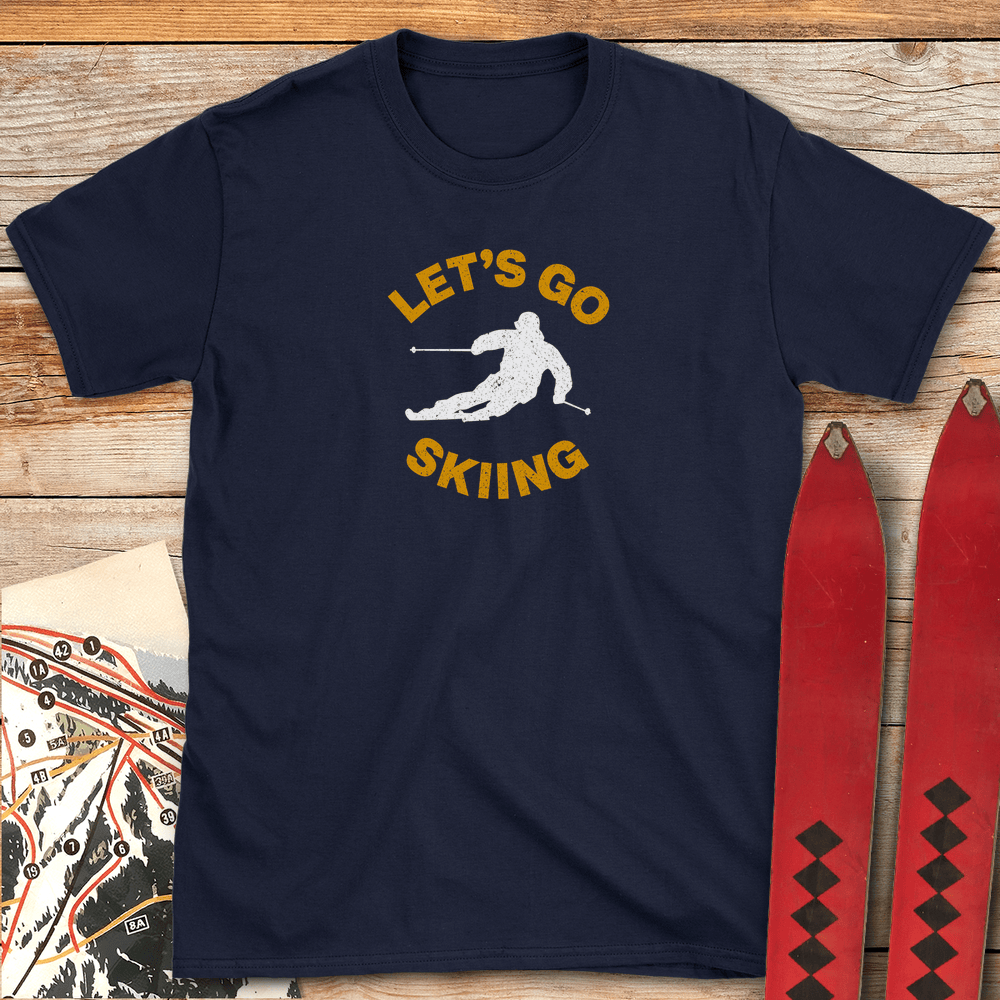 752 Lets Go White - Navy