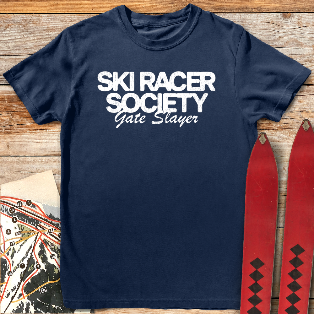 771 Ski Racer Society White - Navy
