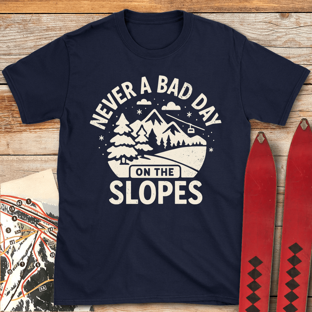 785 No Bad Days White - Navy