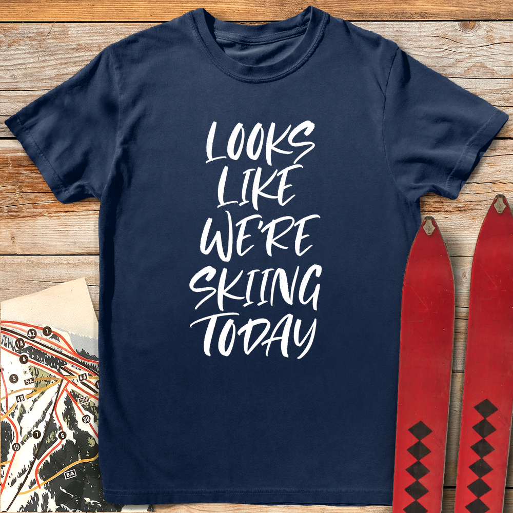 798 Skiing Today White - Navy