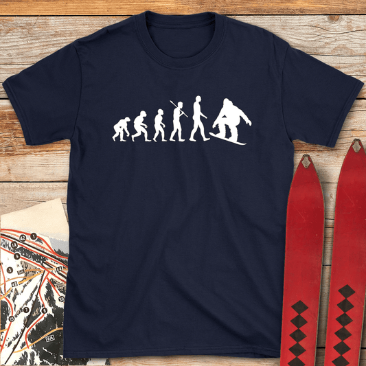 846 Snowboard Evolution White - Navy