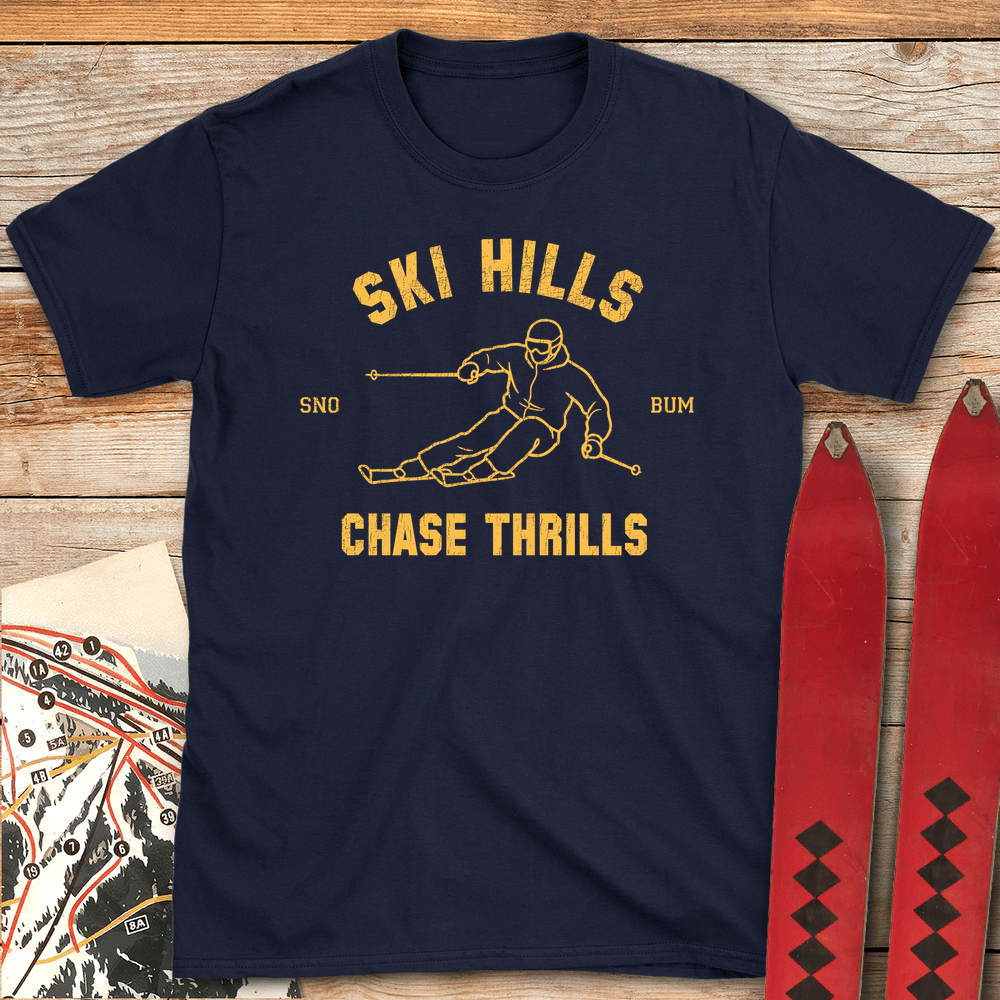 840 Chase Trills White - Navy