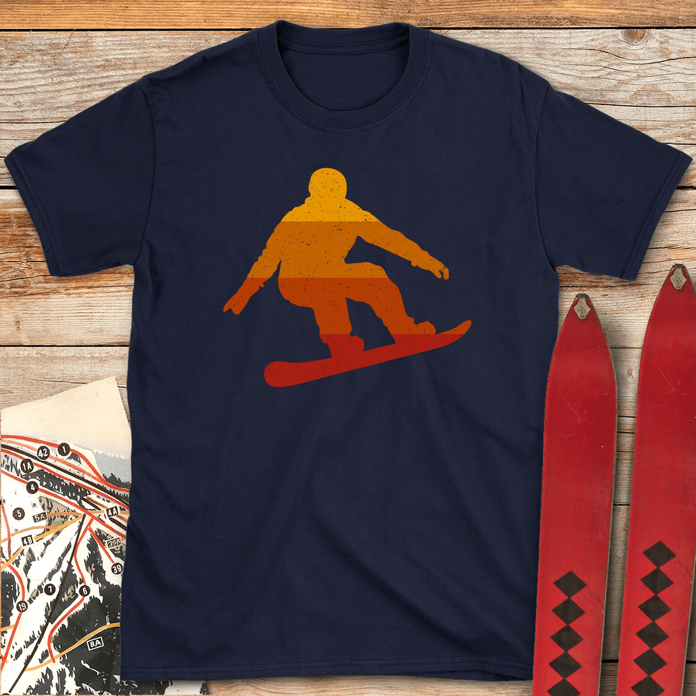 899 Sunset Snowboard White - Navy