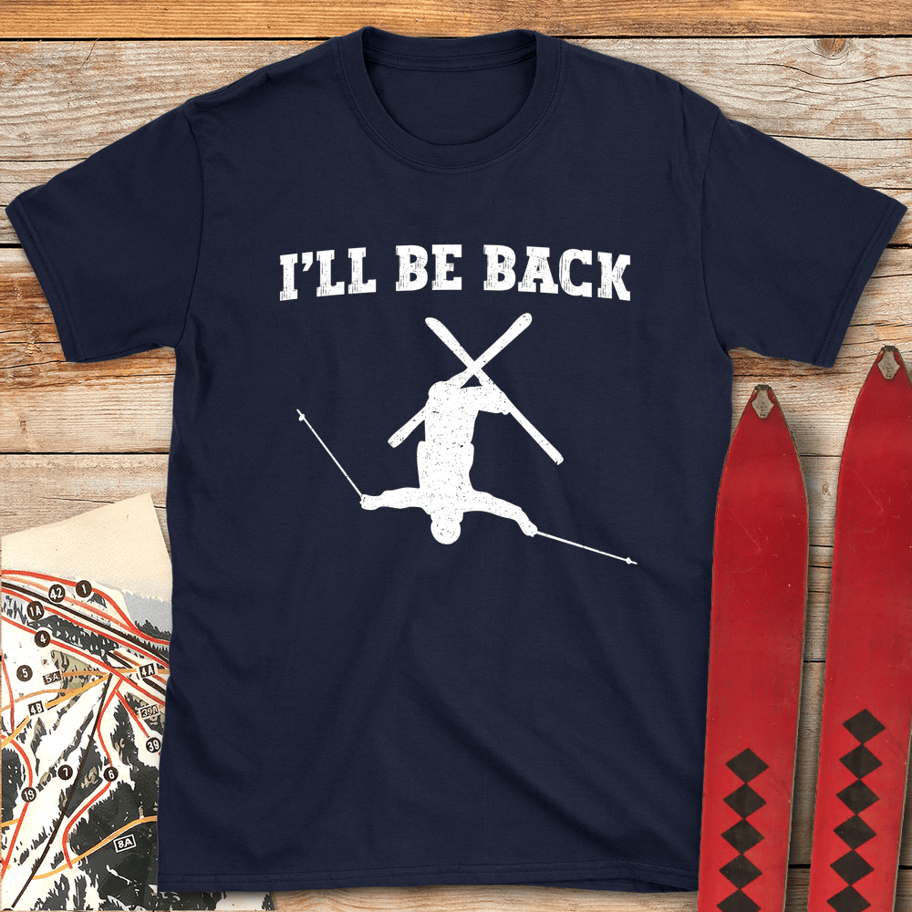 897 I Ll Be Back White - Navy