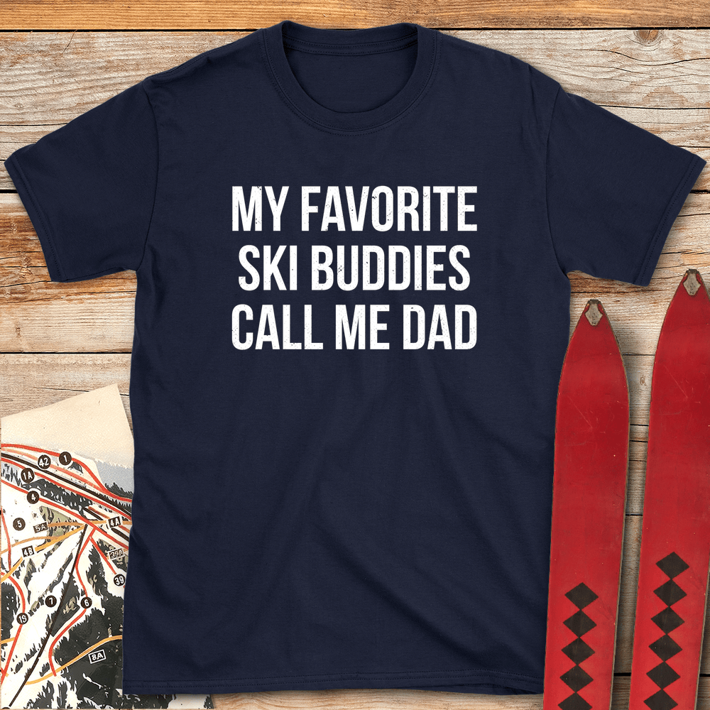 891 Dad Buddy Simple White - Navy