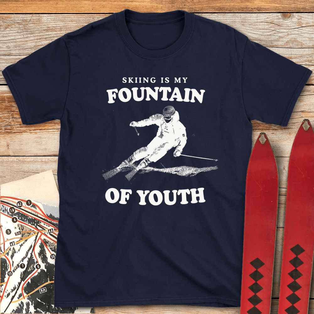 896 Fountain Of Youth White - Navy