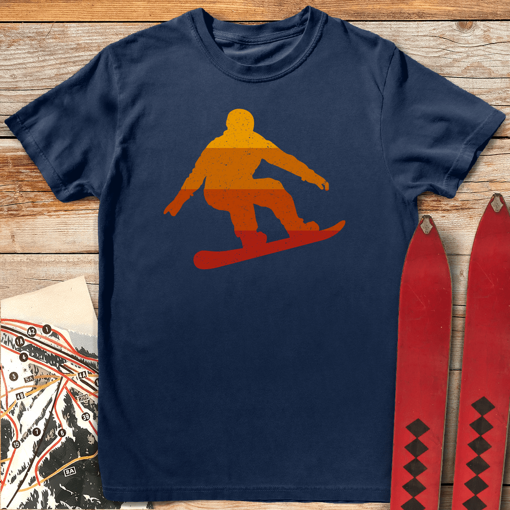899 Sunset Snowboard White - Navy