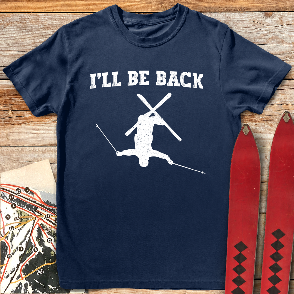 897 I Ll Be Back White - Navy