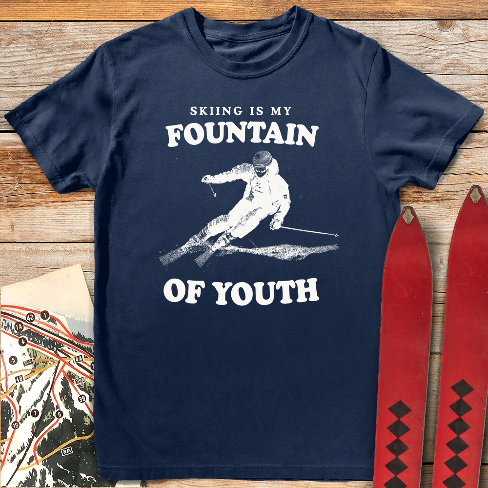 896 Fountain Of Youth White - Navy