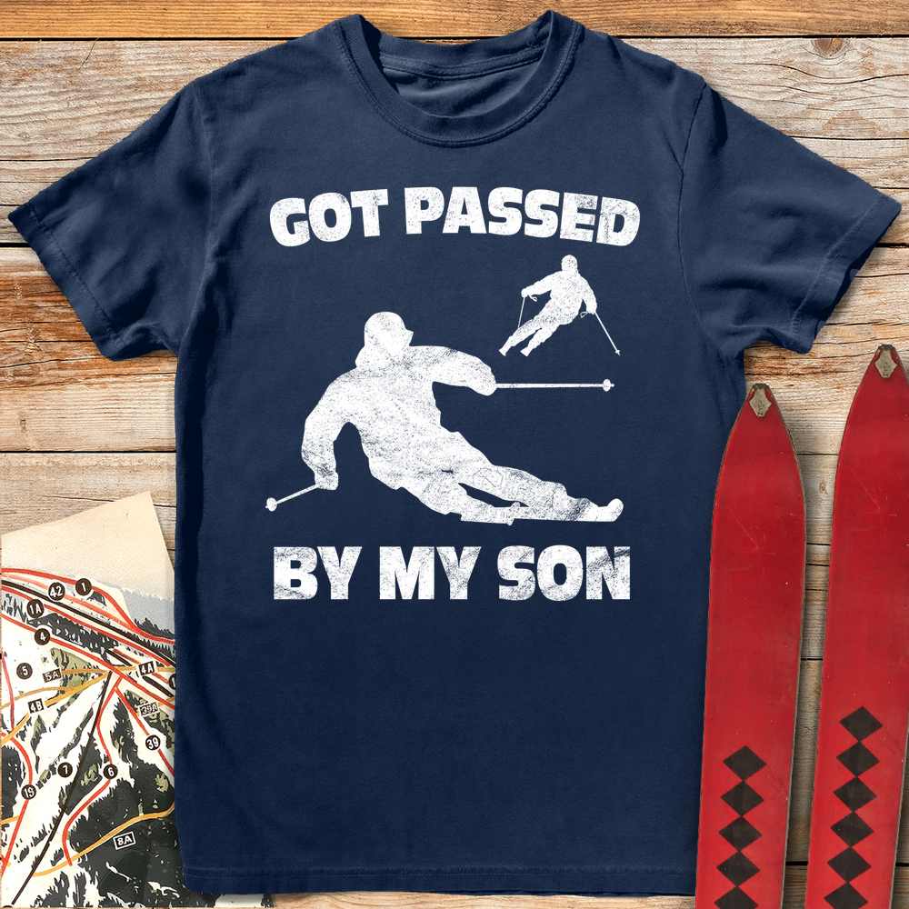 868 Passed By My Son White - Navy