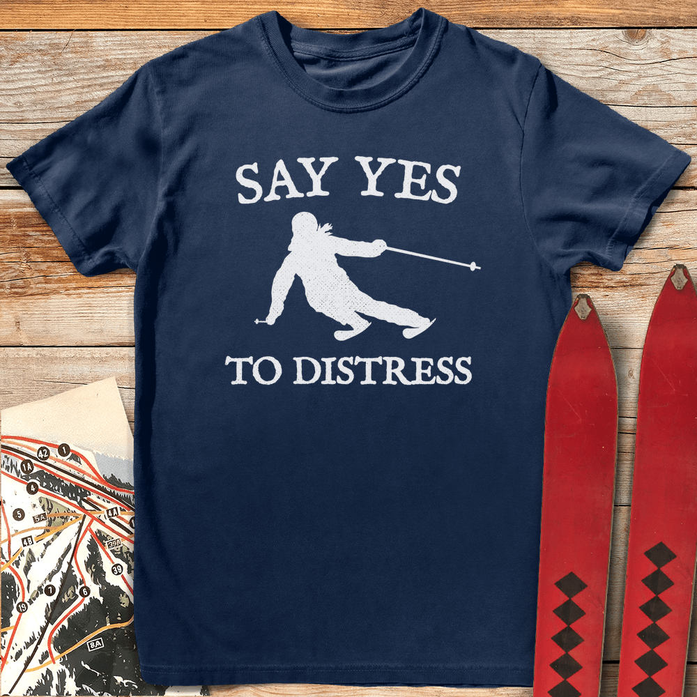 904 Yes To Distress White - Navy