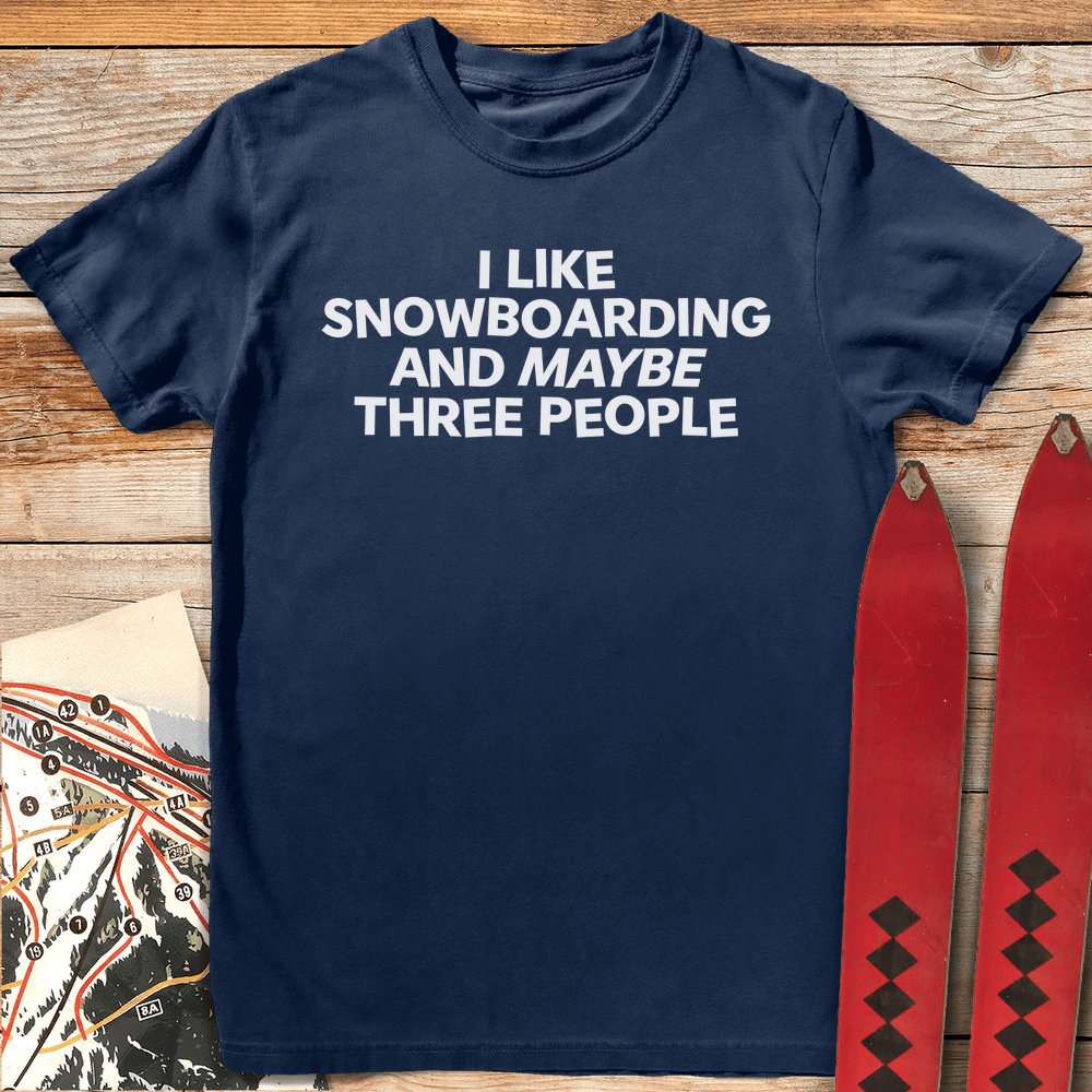 901 Maybe 3 Snowboard White - Navy