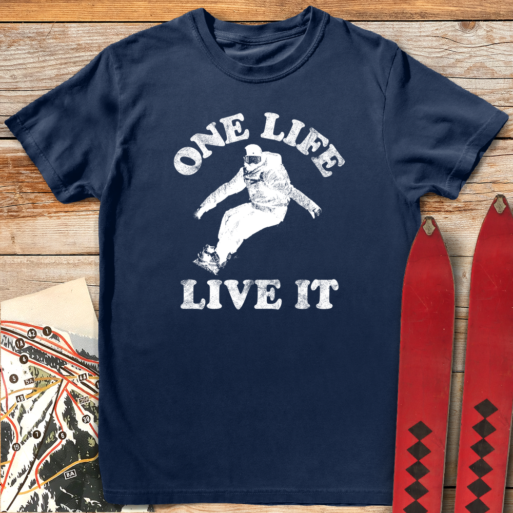 903 One Life Snowboard White - Navy